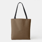 Dunkelbraune Schultertasche Tasche (Rückseite)
