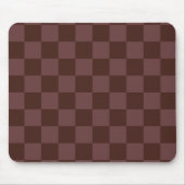 Dunkelbraune Tafel Mousepad (Vorne)