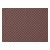 Dunkelbraune Tafel Tischdecke (Vorderseite (Horizontal))