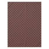 Dunkelbraune Tafel Tischdecke (Vorderseite)