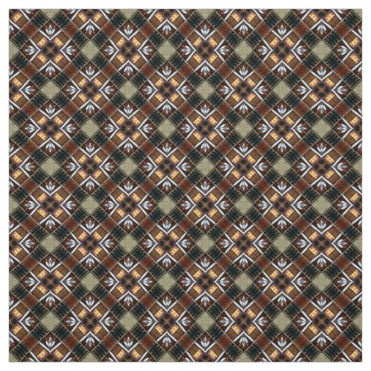 Dunkelbraune und blaue Upholstermöbel Stoff (Muster)