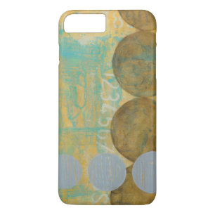 Dunkelbraune und graue Kreise mit Zahlen Case-Mate iPhone Hülle