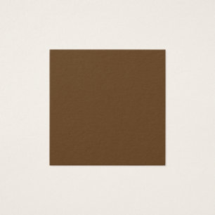 Dunkelbraune Visitenkarte