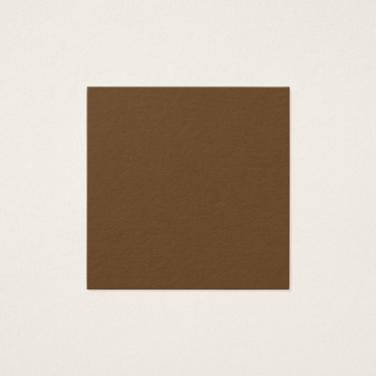 Dunkelbraune Visitenkarte (Vorderseite)