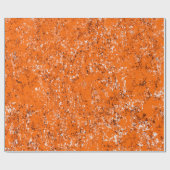 Dunkelbrauner Grunge Hintergrund. Schwarz-weiß ora Geschenkpapier (Flach)