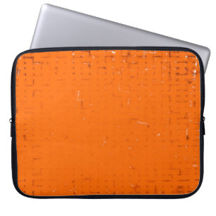 Dunkelbrauner Grunge Hintergrund. Schwarz-weiß ora Laptopschutzhülle