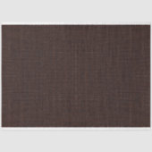 Dunkelbraunes Burlap Textur Dekoupage Tissue Paper Seidenpapier (Vorderseite)