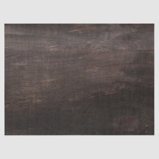 Dunkelbraunes Holzgewebe Seidenpapier (Vorderseite)