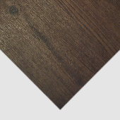 Dunkelbraunes Holzkörnpapier Seidenpapier (Ausschnitt)