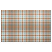 Dunkelbraunes türkisfarbenes Teppichmuster Stoff (Fat Quarter (45,7 x 55,9 cm))