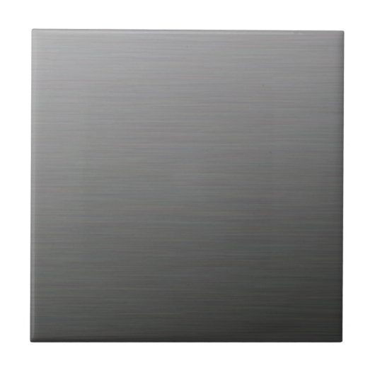 Dunkelbrushed Silver Metallic Fliese (Vorderseite)