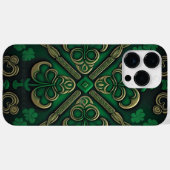 DUNKELE GREEN IRISH-KLEEBLATT ANGEBEN Case-Mate iPhone HÜLLE (Rückseite (Horizontal))