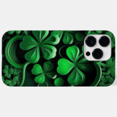 DUNKELE GREEN IRISH-KLEEBLATT ANGEBEN Case-Mate iPhone HÜLLE (Rückseite (Horizontal))