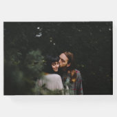 Dunkelfarbenhochzeit Gästebuch (Rückseite)