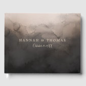 Dunkelfarbenhochzeit Gästebuch (Vorderseite)