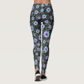 DUNKELFLORALE LEGGINGS (Rückseite)