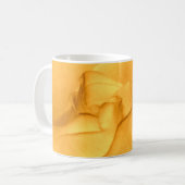 Dunkelgelbe Rose Kaffeetasse (Vorderseite Links)
