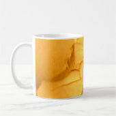 Dunkelgelbe Rose Kaffeetasse (Links)