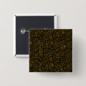 Dunkelgelber Glitzer Button (Vorne & Hinten)