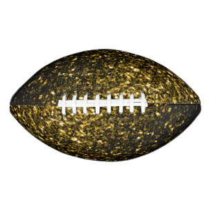 Dunkelgold falscher Glitter funkelt Bling Football