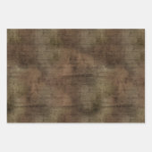 Dunkelgotische Grunge-Muster Geschenkpapier Set (Vorderseite 3)