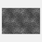 Dunkelgotische Grunge-Muster Geschenkpapier Set (Vorderseite 2)