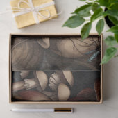 Dunkelgotische Halloween-Skulls-Gewebe-Decodierung Seidenpapier (Geschenk)