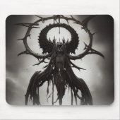 Dunkelgotische Horror Kunst: Dunkle Omen Horizonta Mousepad (Vorne)