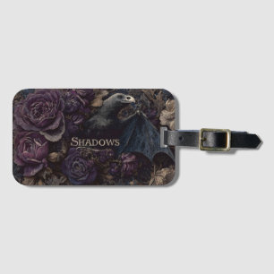 Dunkelgotische Illustration der Vogelbast-Kreatur Gepäckanhänger