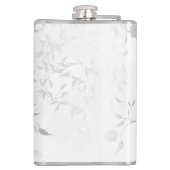 Dunkelgotische Rose Flachmann (Rückseite)