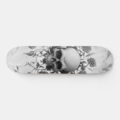 Dunkelgotische Rose Skateboard (Horizontal)