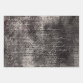 Dunkelgotische Schädelspieße Geschenkpapier Set (Vorderseite 2)