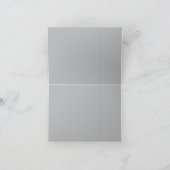 Dunkelgrau Azure Karte (Innenseite)