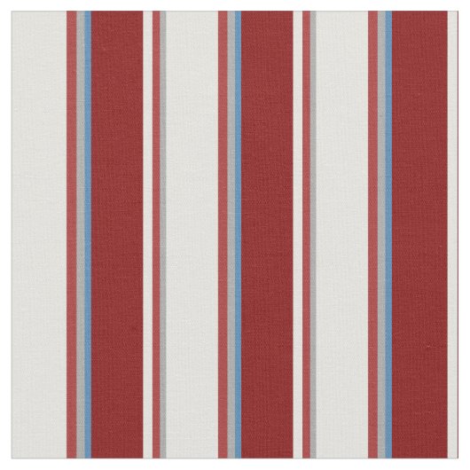 Dunkelgrau, braun, leichter Cyan, Maroon & Blue Li Stoff (Nahaufnahme)