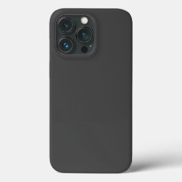 Dunkelgrau elegant minimalistisch Case-Mate iPhone hülle