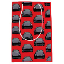 Dunkelgrau Elektrofahrzeug SUV Auto rot