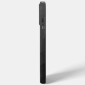 Dunkelgrau-Gefälle geometrische Maschenöffnung Mon Case-Mate iPhone Hülle (Rückseite / Links)