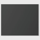 Dunkelgrau Geschenkpapier (Flach)