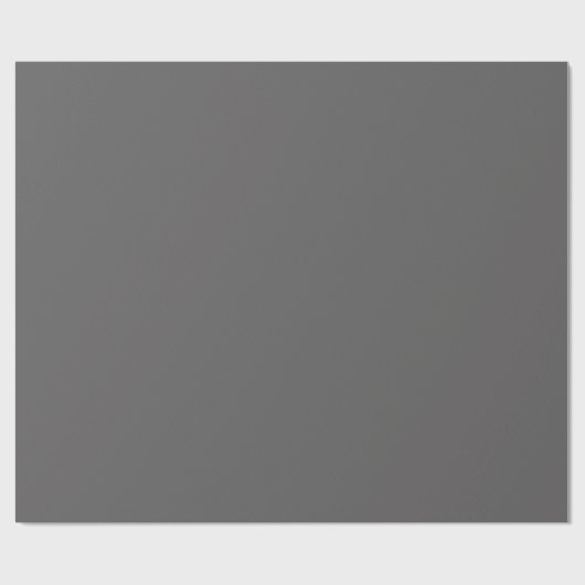 Dunkelgrau Geschenkpapier (Flach)