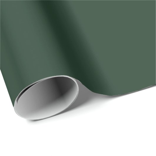 Dunkelgrau Grün Geschenkpapier (Rolleneckpunkt)