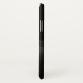 Dunkelgrau iPhone Case Schwimmen Schildkröte, Stil (Hinten/Rechts)