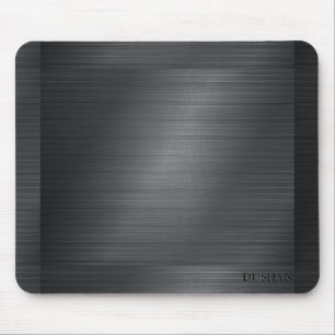 Dunkelgrau-Metal-Look Hintergrund Maus Pad Mousepad