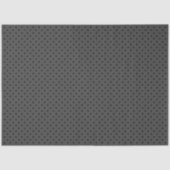 Dunkelgrau mit schwarzen Tupfen Seidenpapier (Vorderseite)