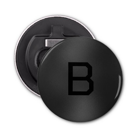 Dunkelgrau texturierter Hintergrund Flaschenöffner (Vorderseite)