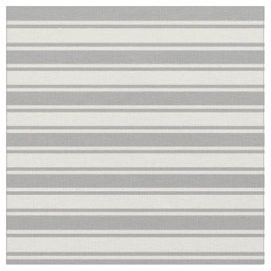 Dunkelgrau- und Beige-Farbstreifenmuster Stoff