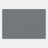 Dunkelgrau und Gold Geschenkpapier Set (Vorderseite 3)