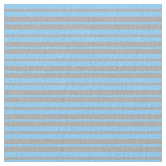 Dunkelgrau und hellblau farbige Linien Muster Stoff (Nahaufnahme)