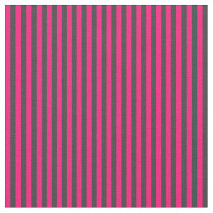 Dunkelgrau und Hot-Pink-Streifen Stoff