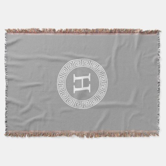 Dunkelgrau, was für ein erstes Monogramm für den g Decke (Vorderseite)