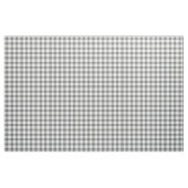Dunkelgrau-weiß kariert Gingham Stoff (Yard (91,4 cm))
